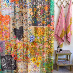 Natural Life Boho Shower Curtain
